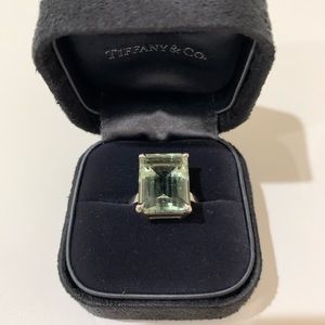 Tiffany & Co Green Tourmaline Ring